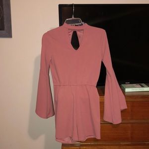 Pink romper size small super fun!
